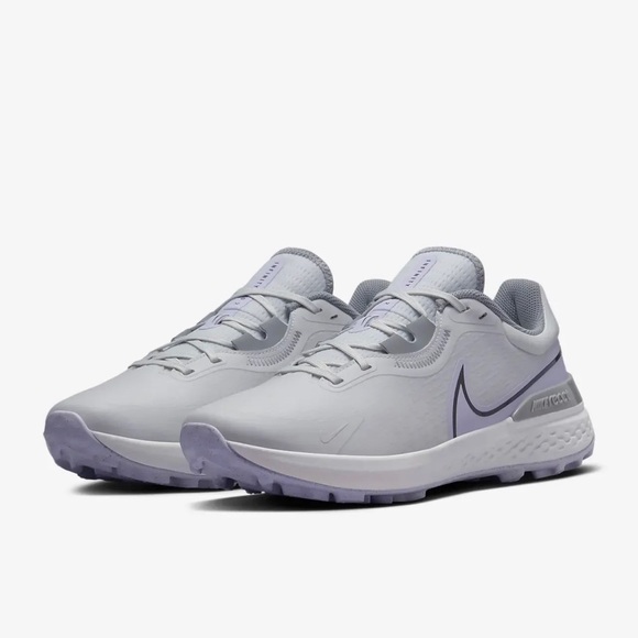 New Nike Infinity Pro 2 Golf Spikeless Shoes Grey DJ5593-005 Size 10.5 no box - Picture 2 of 8